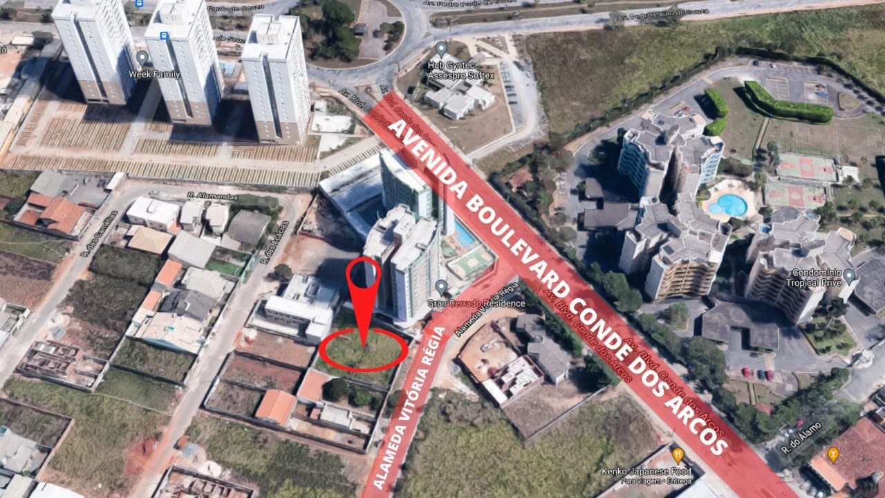 Terreno de 830m à venda no Setor Goiânia 2