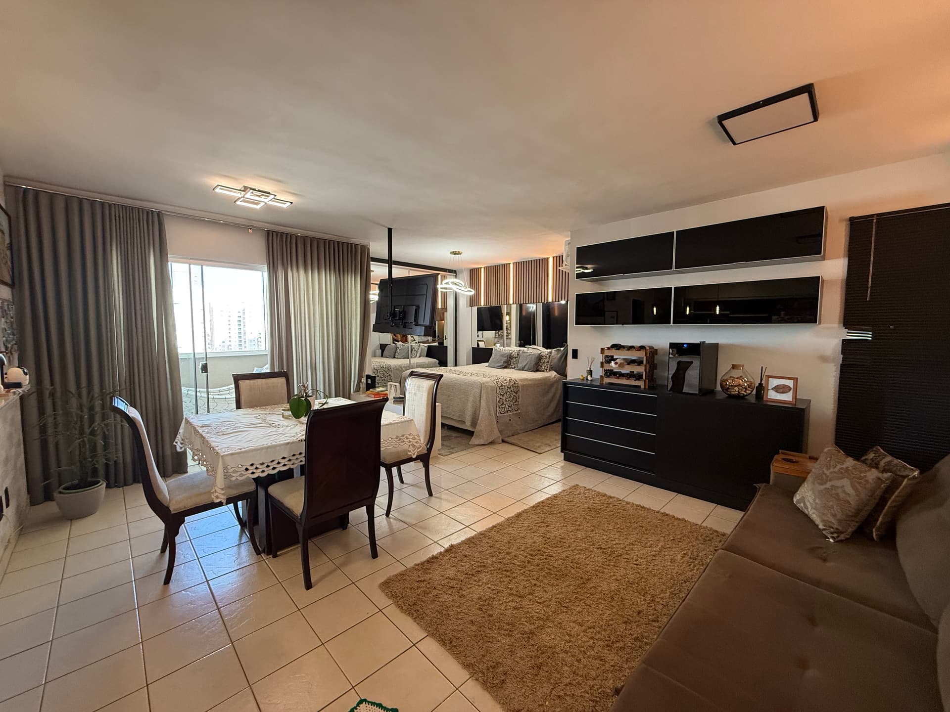 Apartamento Mobiliado com 1 Suíte à venda no Jardim Goiás, no Unique Residence