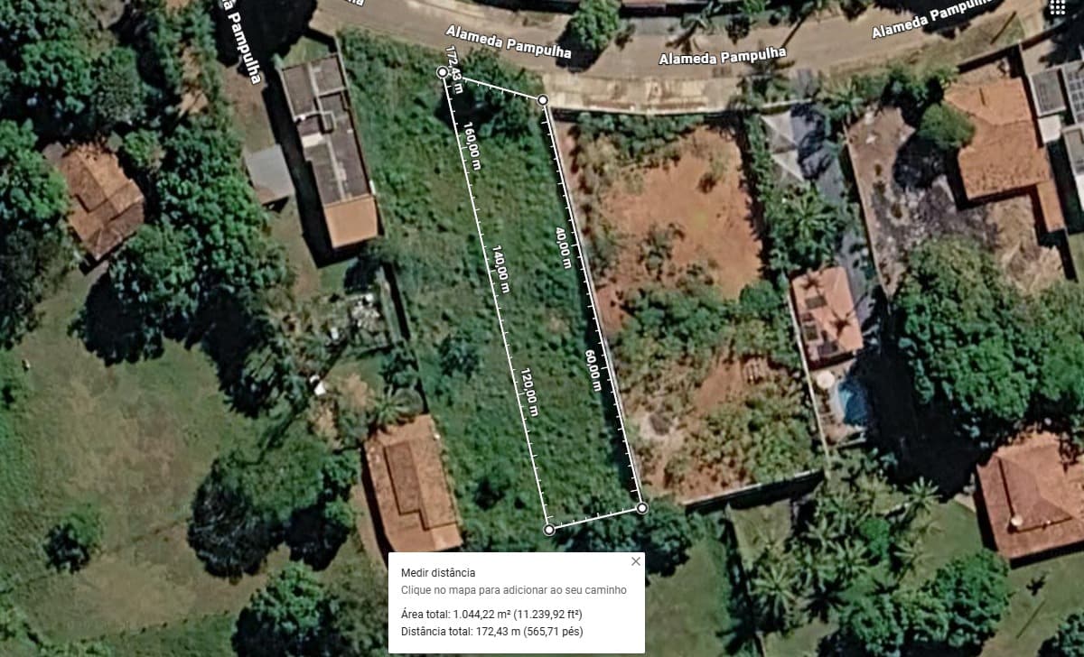 Terreno de 1.044,08 m²  Setor Jaó