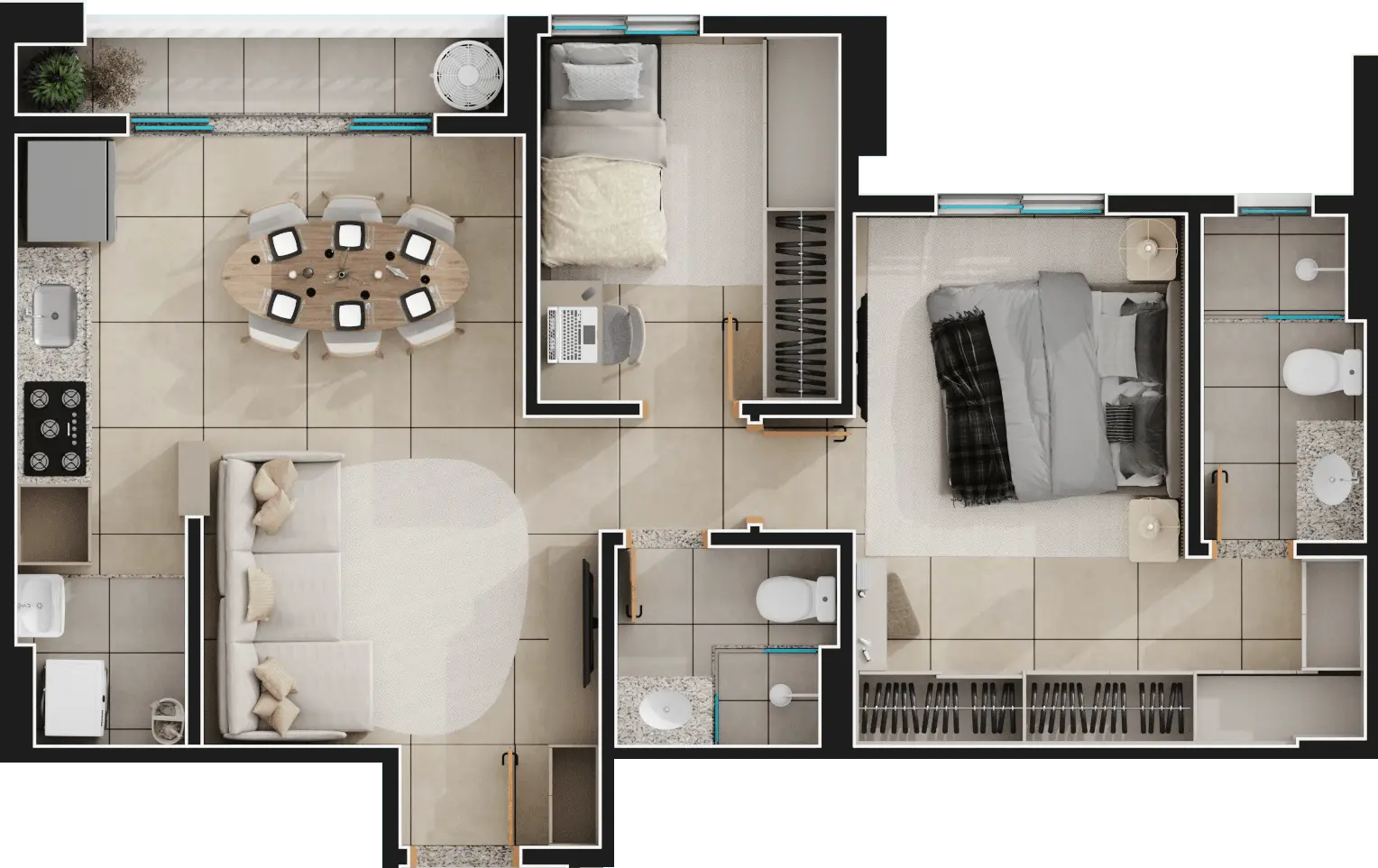Apartamento Residencial Vista América