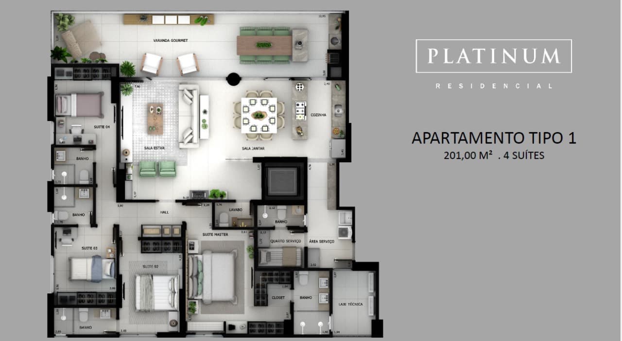 Platinum Residencial COD.268546