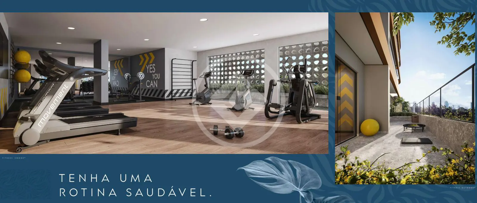 Apartamento com 2 suítes à venda em frente ao lago Areião