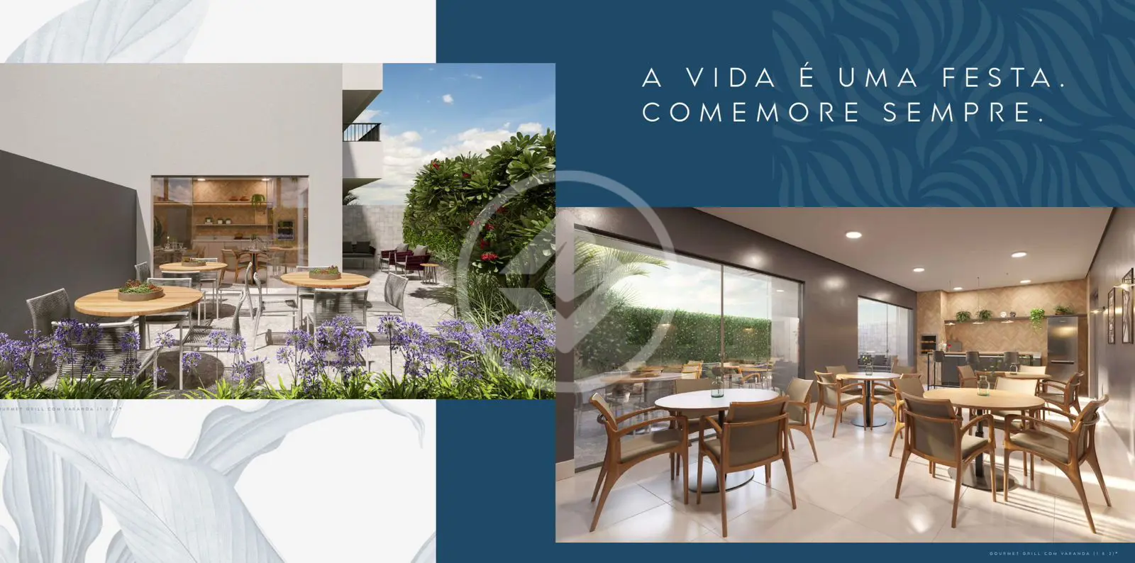 Apartamento com 2 suítes à venda em frente ao lago Areião