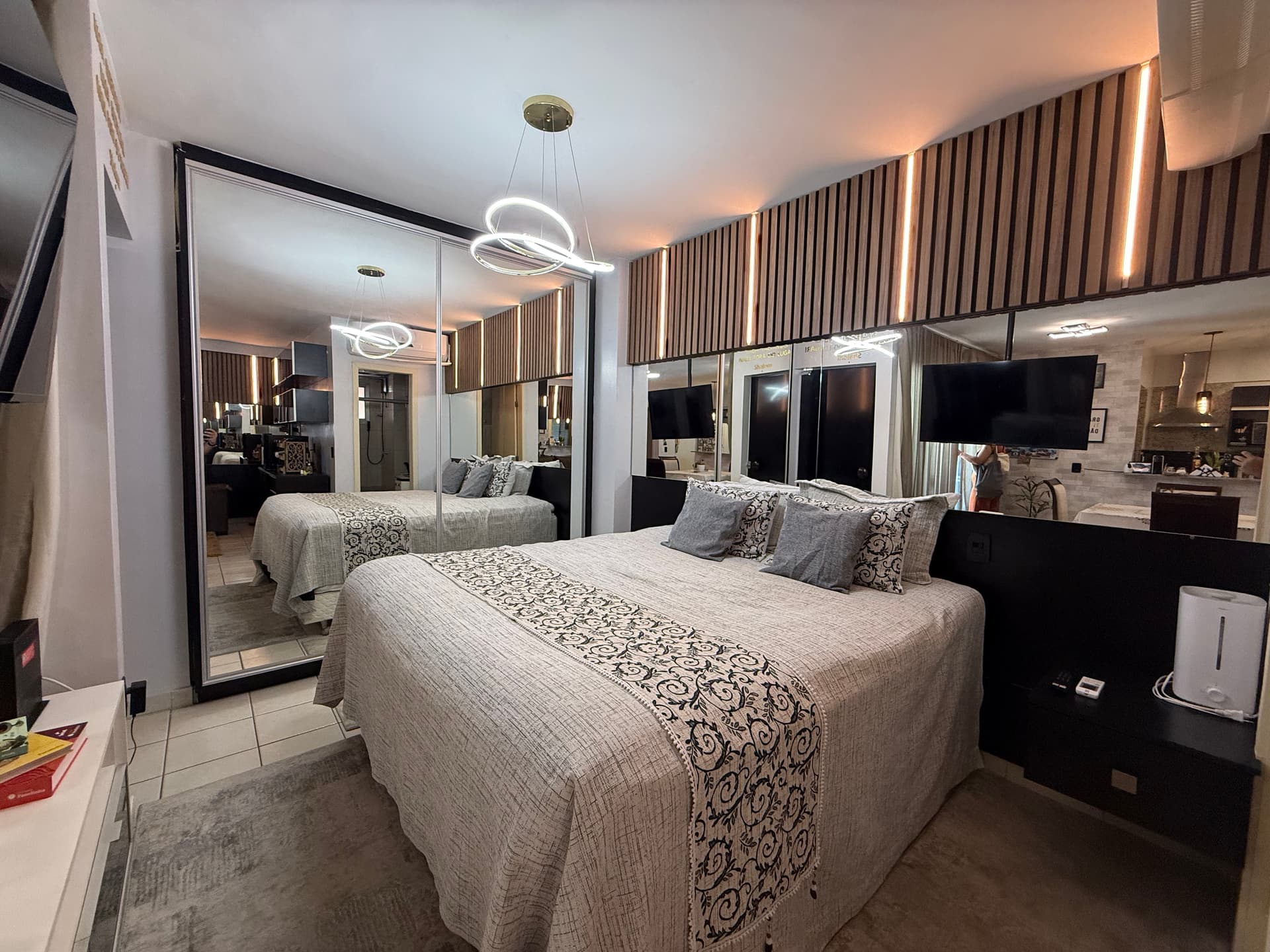 Apartamento Mobiliado com 1 Suíte à venda no Jardim Goiás, no Unique Residence