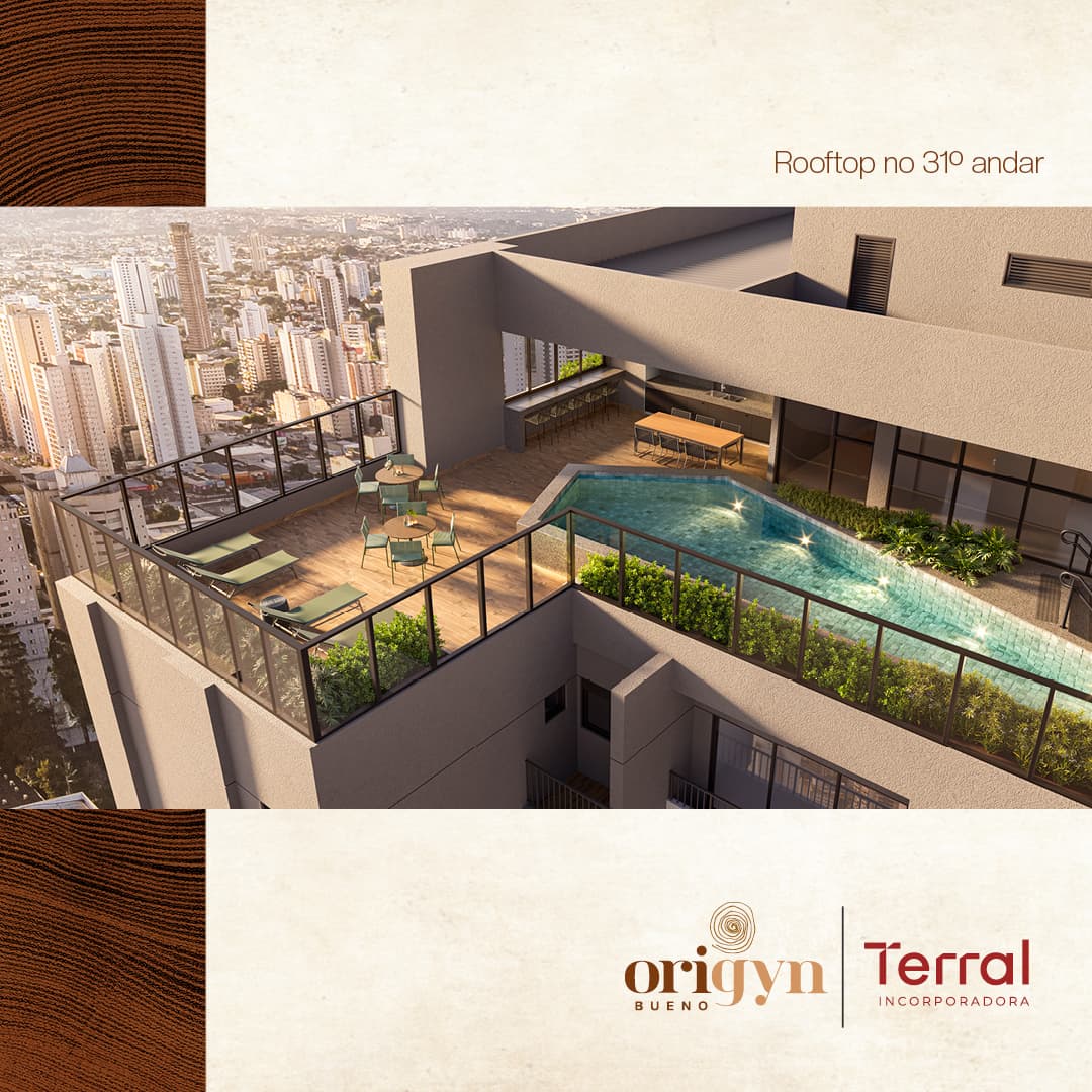 Ágio Origyn Terral 72,83m² com 2 suítes (Nascente) Entrega Jun/2026