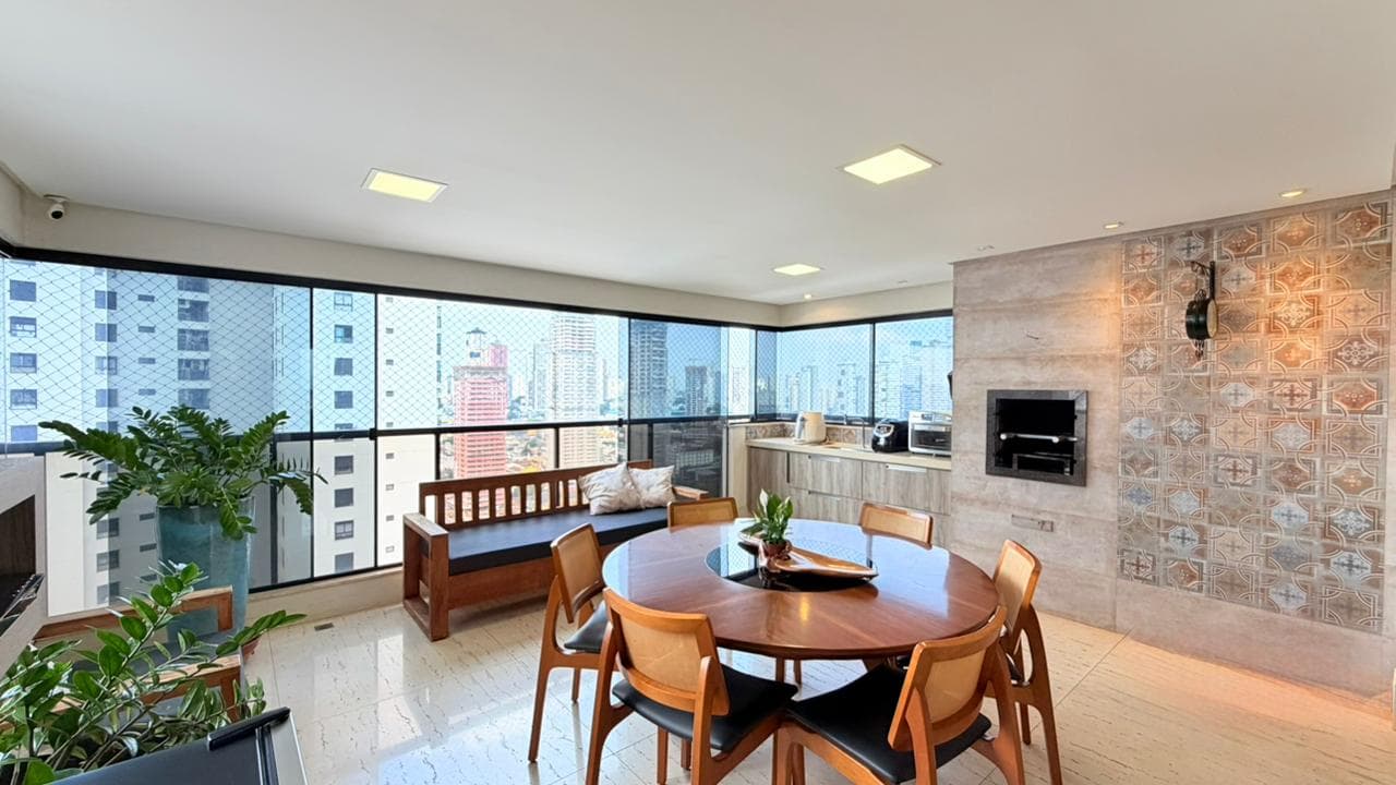 Cobertura duplex à venda com 4 suítes ao lado do Parque Vaca Brava, Setor Bueno