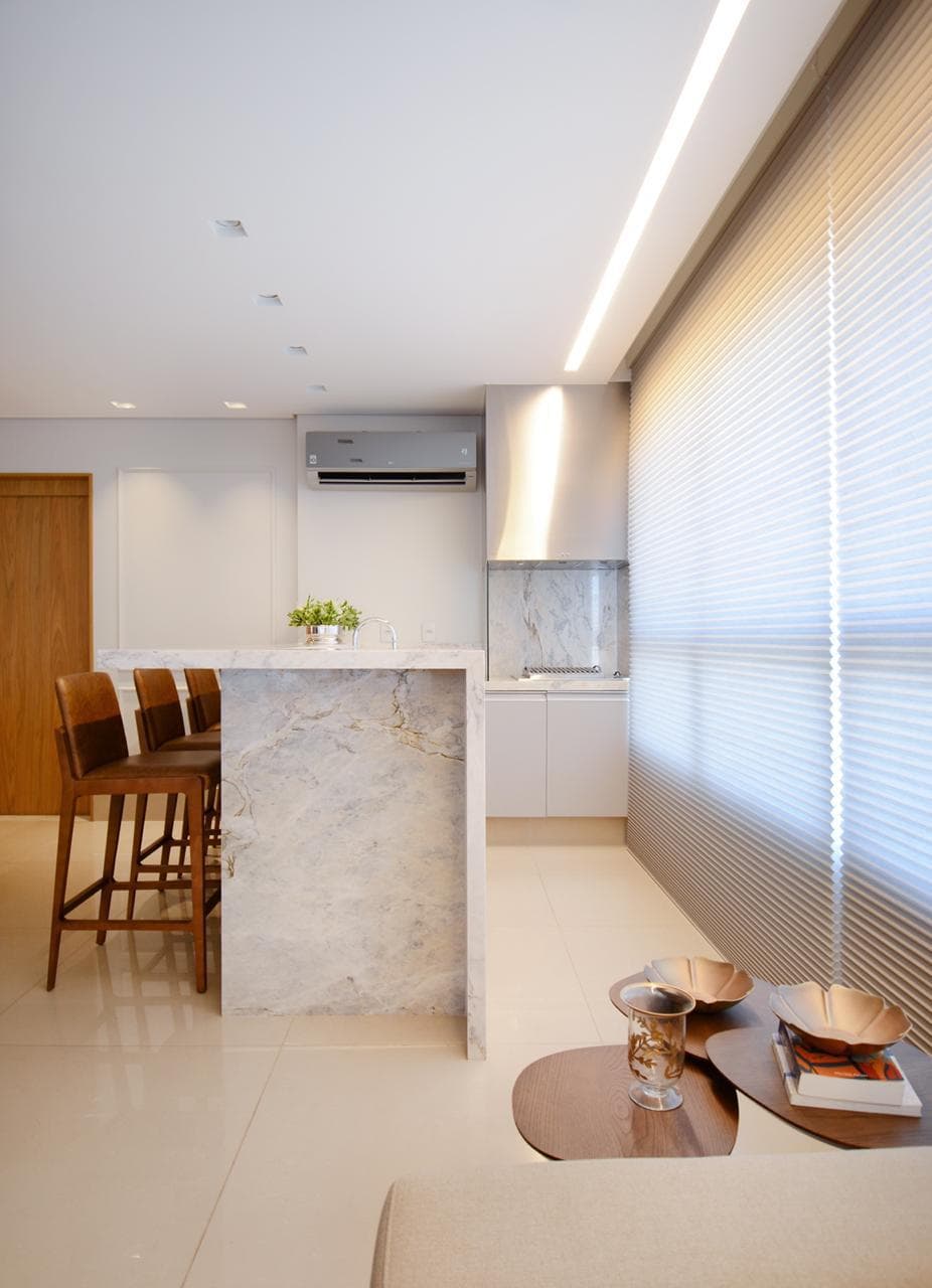 Apartamento mobiliado à venda com 3 quartos no Setor Marista