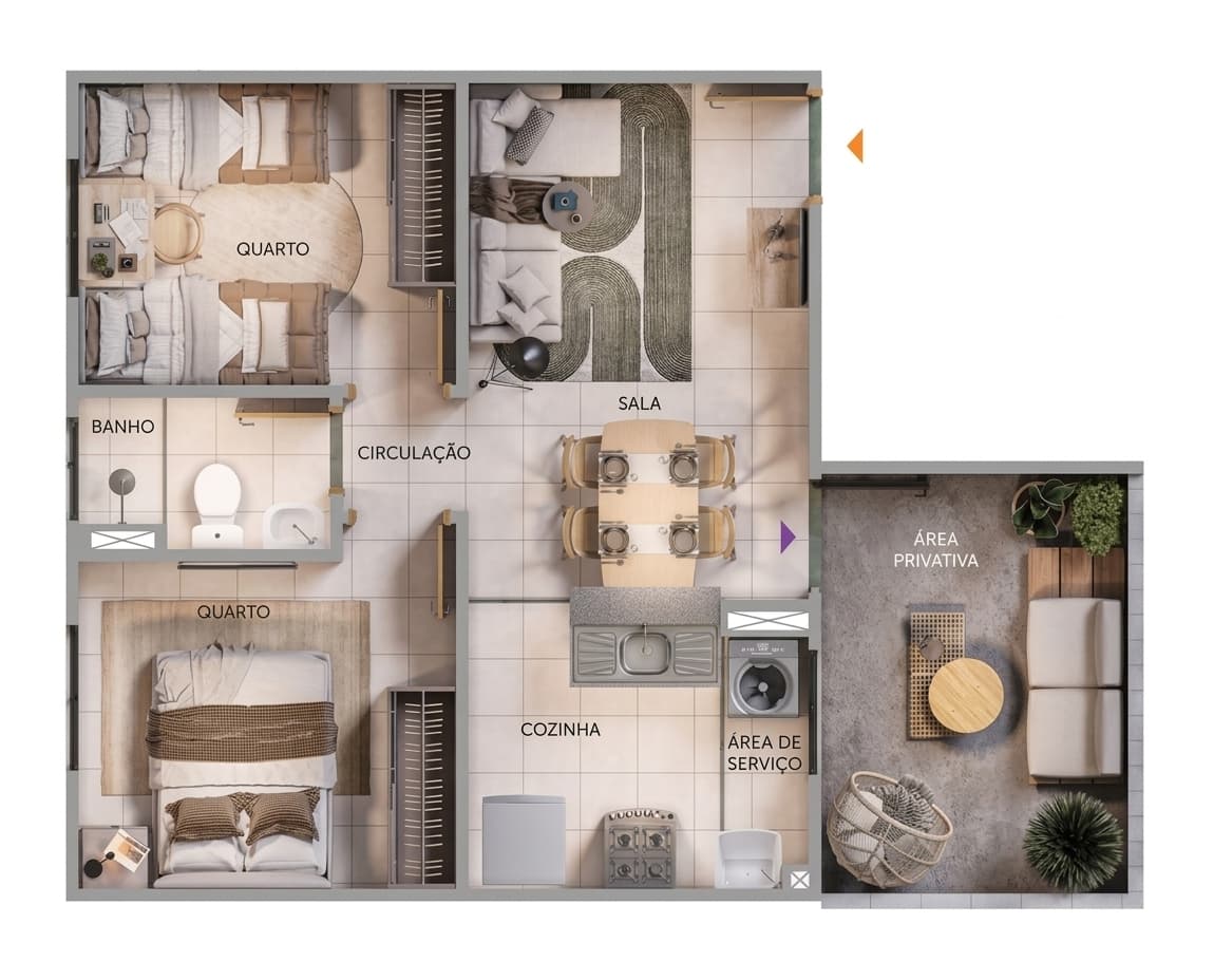 Planta BL 01 APTO 003
