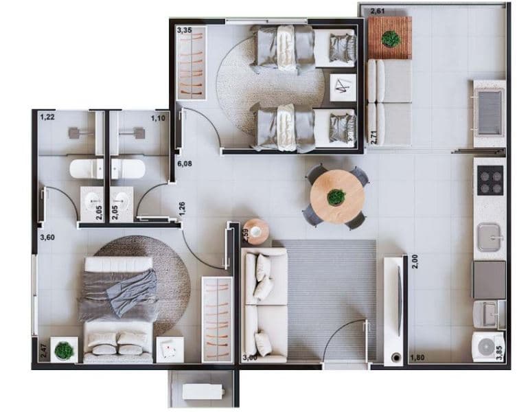 Planta 308T04 