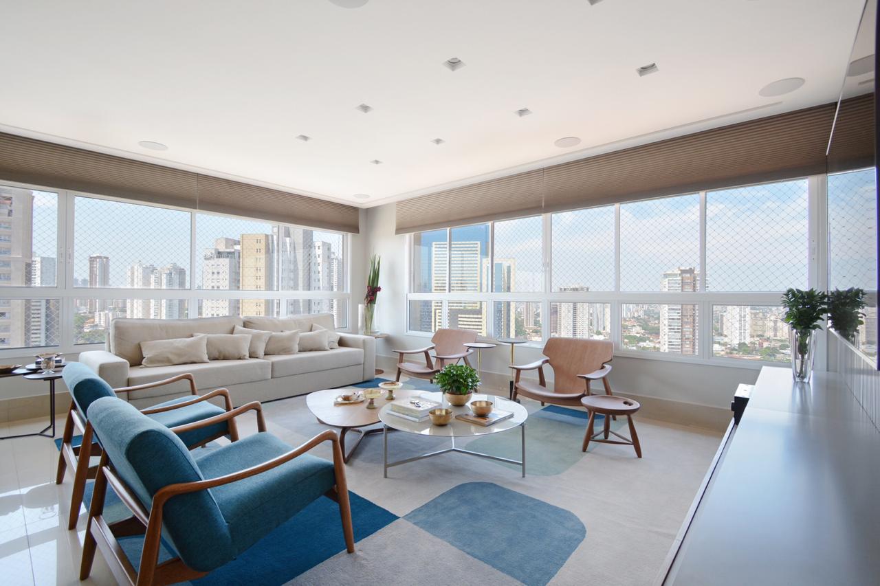 Apartamento mobiliado à venda com 3 quartos no Setor Marista