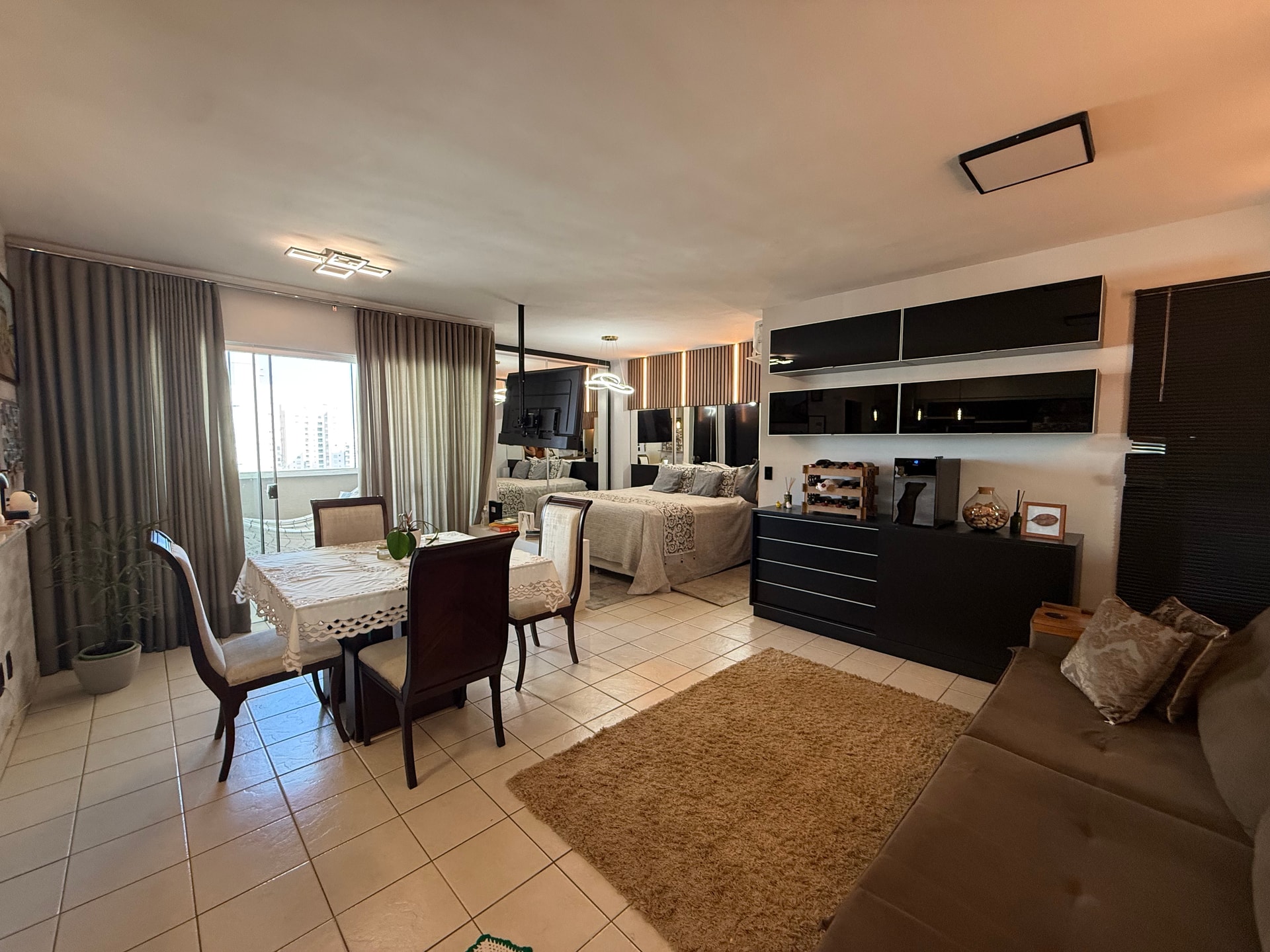 Apartamento Mobiliado com 1 Suíte à venda no Jardim Goiás, no Unique Residence