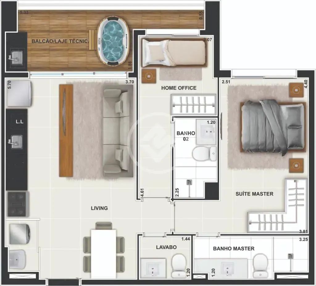 HUB COMPACT LIFE BY CITY codigo: 126699