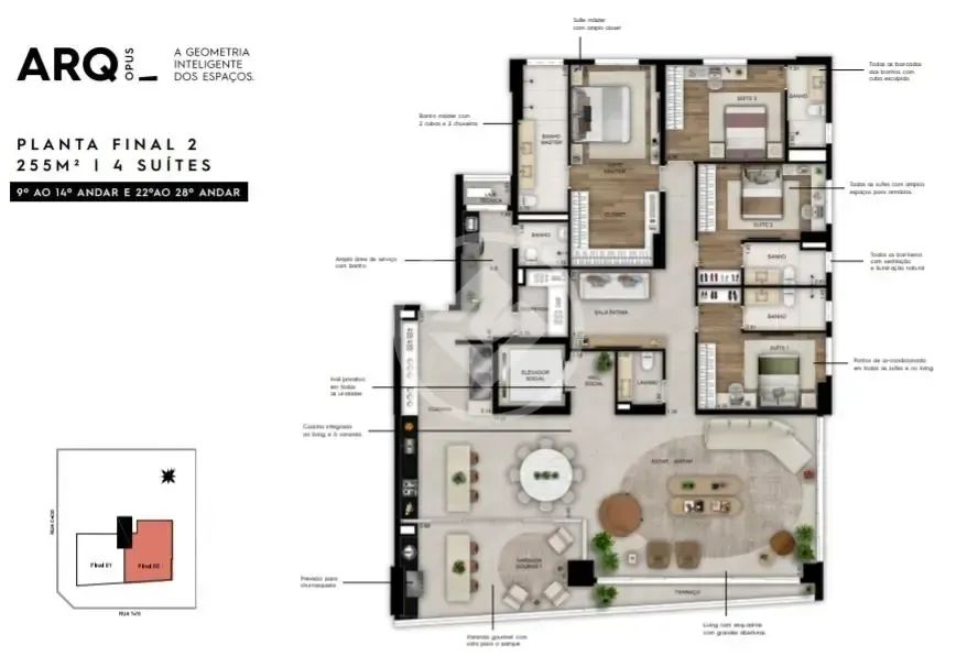 ARQ OPUS codigo: 126512