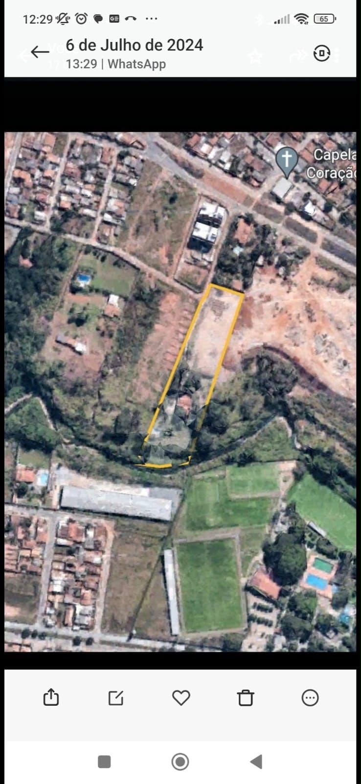 Área à venda 8.000 m² Chácaras São Pedro