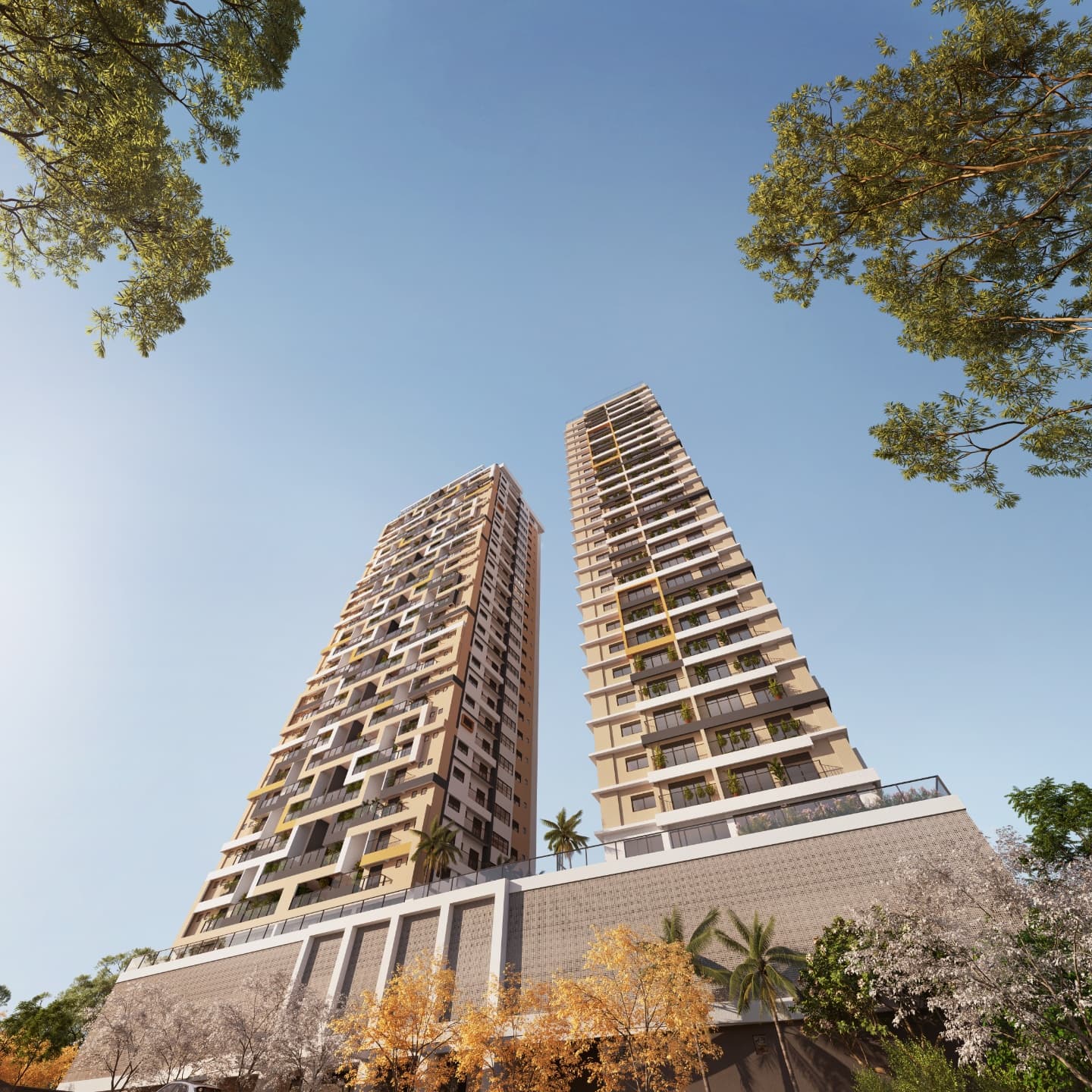 Apartamento 1 suíte para investir e locar por temporada, 50,11 m², Emirates Parque Flamboyant – Jardim Goiás, Goiânia